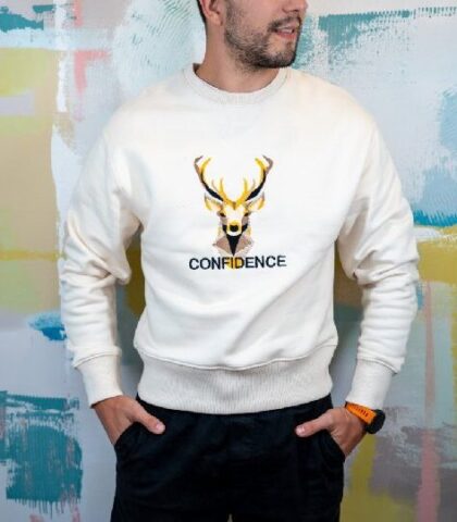 Bluza cu broderie  Confidence